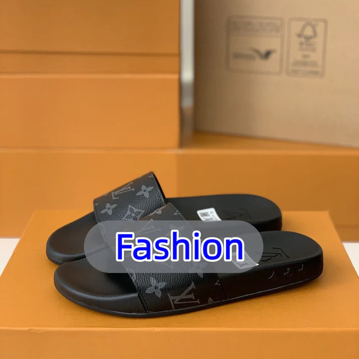 Classic Vintage-Style Black Lettering Slides