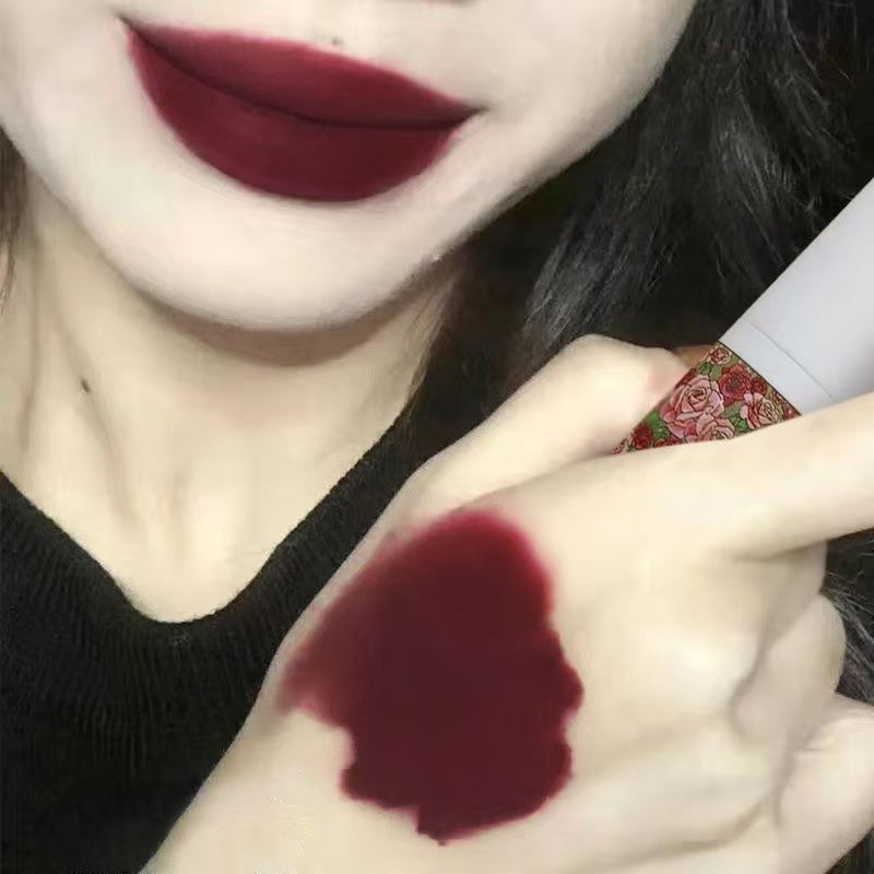 Matte Dusty Red Lip Mud