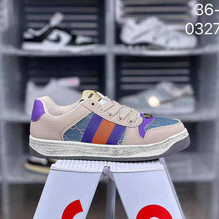 Low-top tennis shoes, lace-up casual shoes