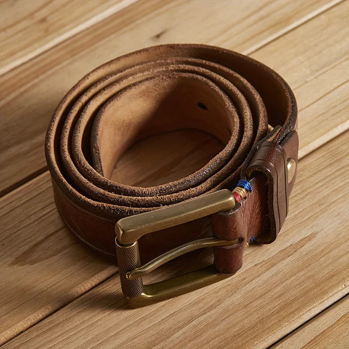 New Trend Genuine Leather Belt for Men, Casual Sports Cowhide Belt