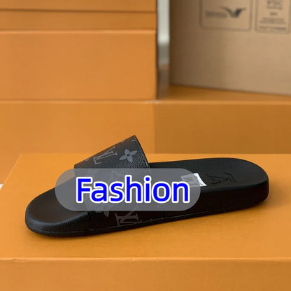 Classic Vintage-Style Black Lettering Slides