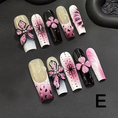 Purely Handcrafted Press-On Nails — Exquisite, Elegant, and Easy to Wear