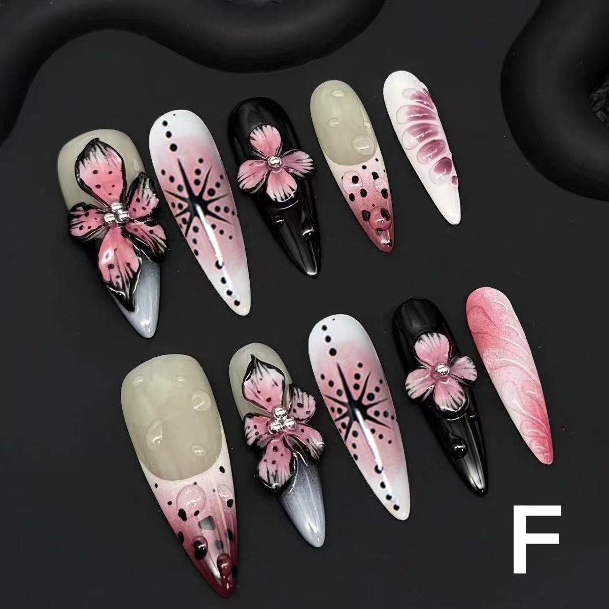 Purely Handcrafted Press-On Nails — Exquisite, Elegant, and Easy to Wear