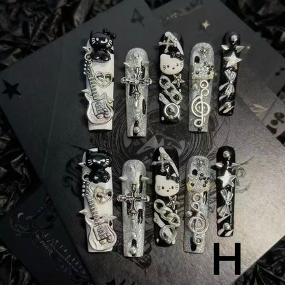 Purely Handcrafted Press-On Nails — Exquisite, Elegant, and Easy to Wear