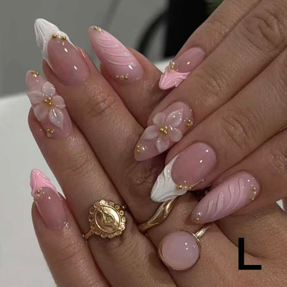 Purely Handcrafted Press-On Nails — Exquisite, Elegant, and Easy to Wear