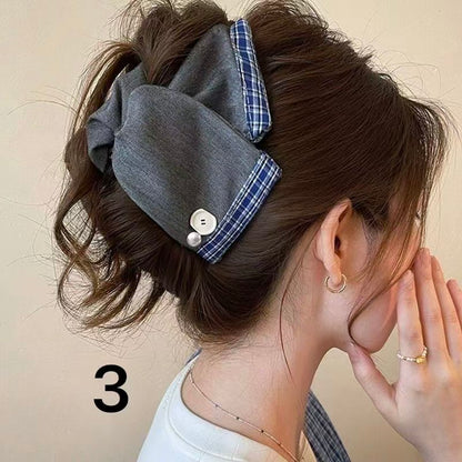 Korean-Style Retro Triangle Hair Claw Clip