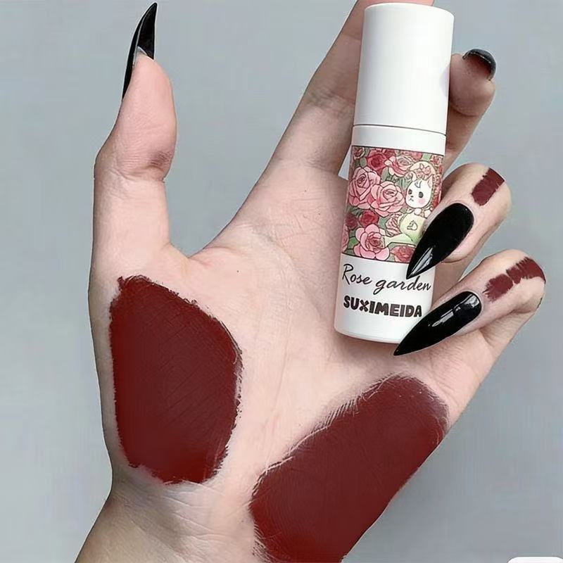 Matte Dusty Red Lip Mud