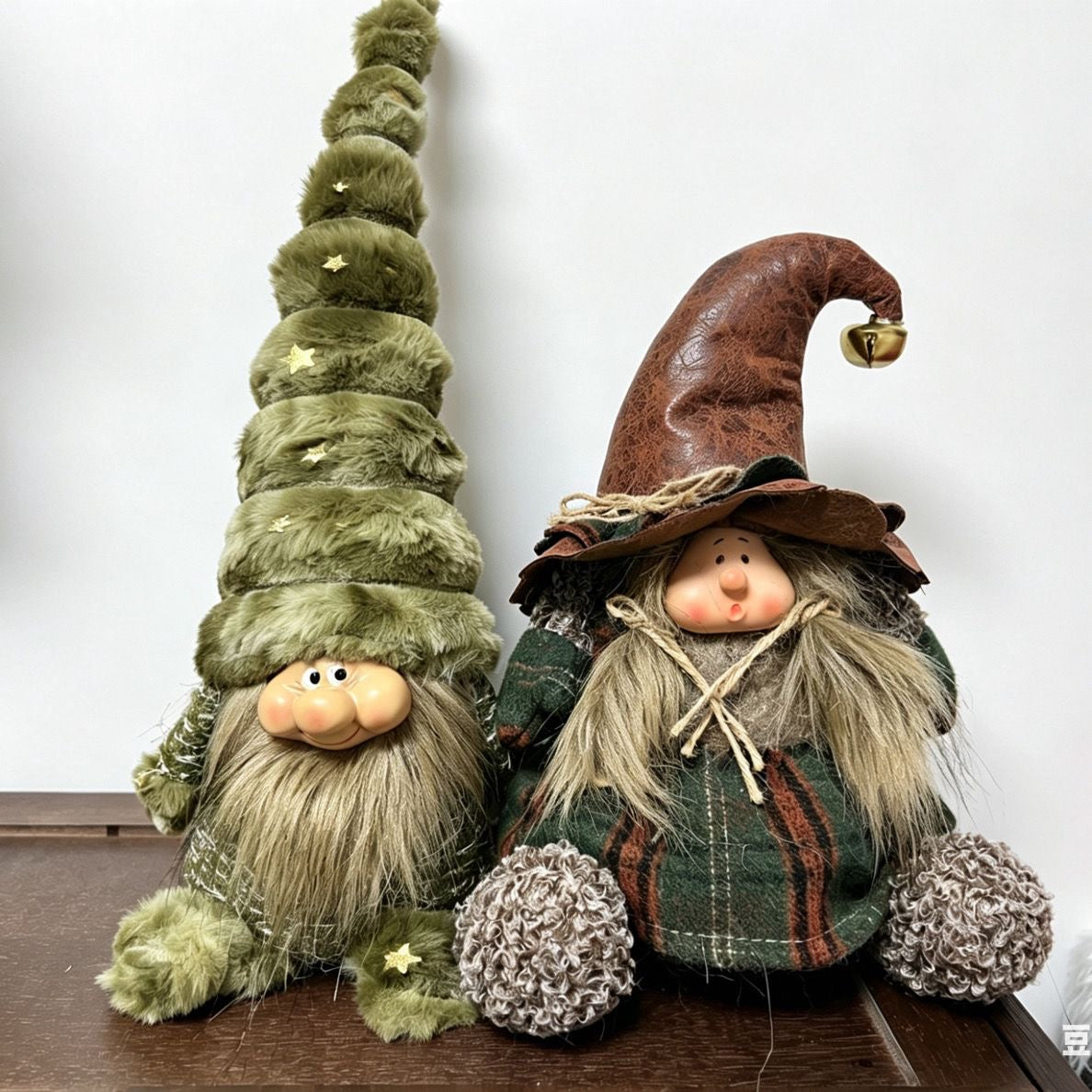 Little Dwarf and Little Witch Figurines