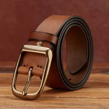 Men's Handmade Vintage-Style Denim Belt