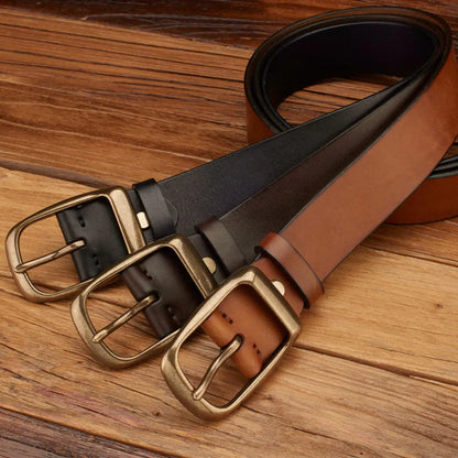 Men's Handmade Vintage-Style Denim Belt