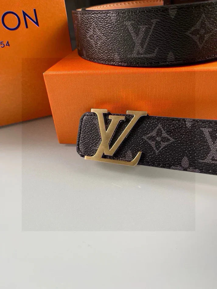 Classic Letter Buckle Men's Belt, Delivery within 5 to 8 days There is a gift box.