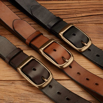 Men's Handmade Vintage-Style Denim Belt