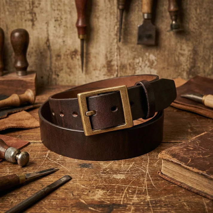 Vintage Belt — Top-Grain Cowhide