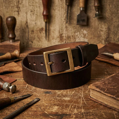 Vintage Belt — Top-Grain Cowhide