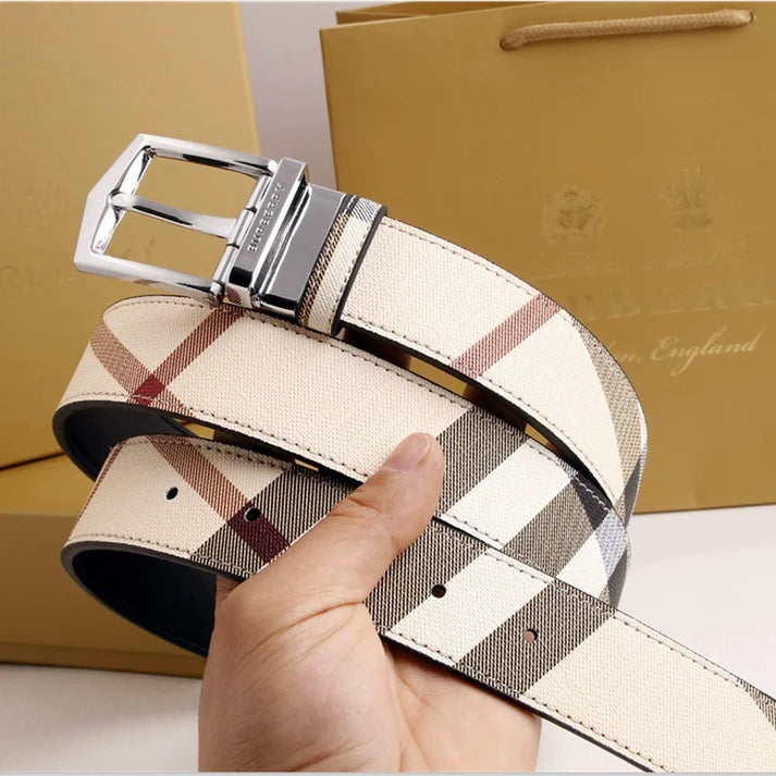 Buckle-Adjustable Genuine Leather Belt — The Premier Gift Choice for Men