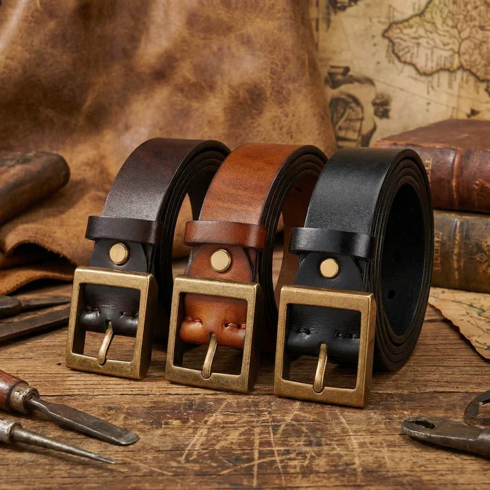 Vintage Belt — Top-Grain Cowhide
