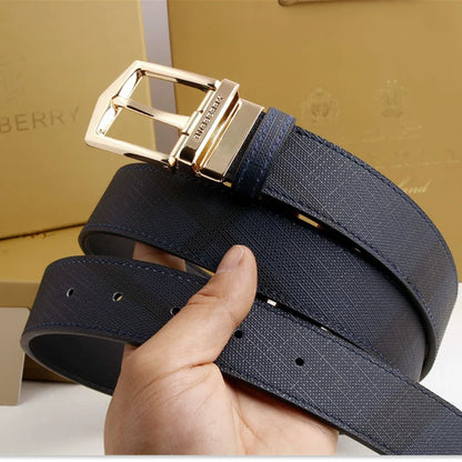 Buckle-Adjustable Genuine Leather Belt — The Premier Gift Choice for Men