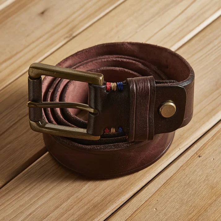 New Trend Genuine Leather Belt for Men, Casual Sports Cowhide Belt