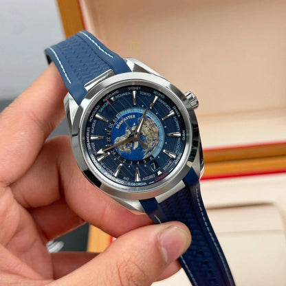 Seamaster World Time Earth Dial Automatic Men's Watch